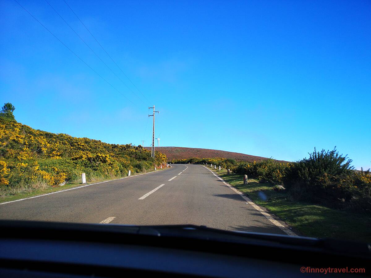 Isang maaraw na tanawin sa Madeira