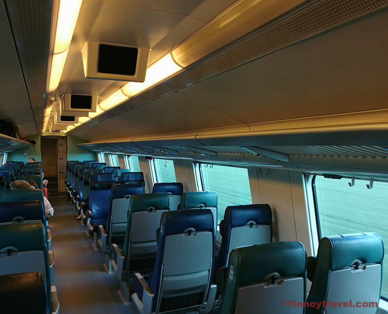 Kabina ng tren ng VR