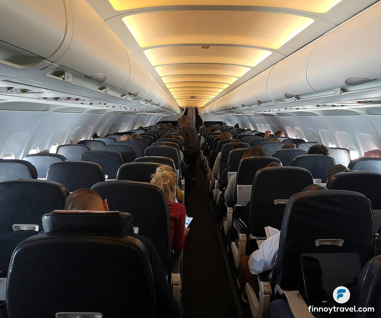 Kabina ng Airbus A320 ng Air France