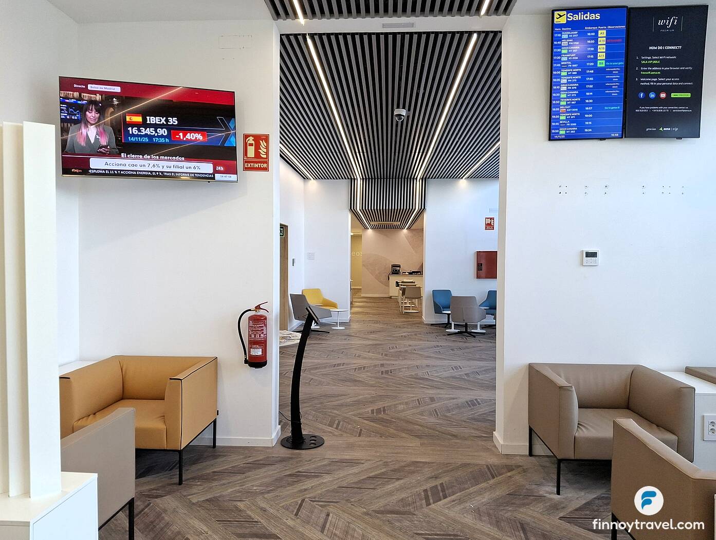 TV at screen ng flight information