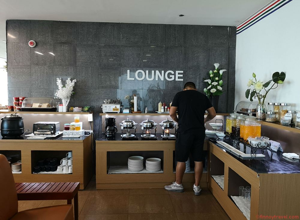 克拉克机场 VIP 休息室的餐食