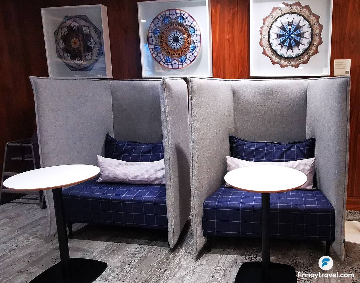 希思罗机场 Centurion Lounge 的软座