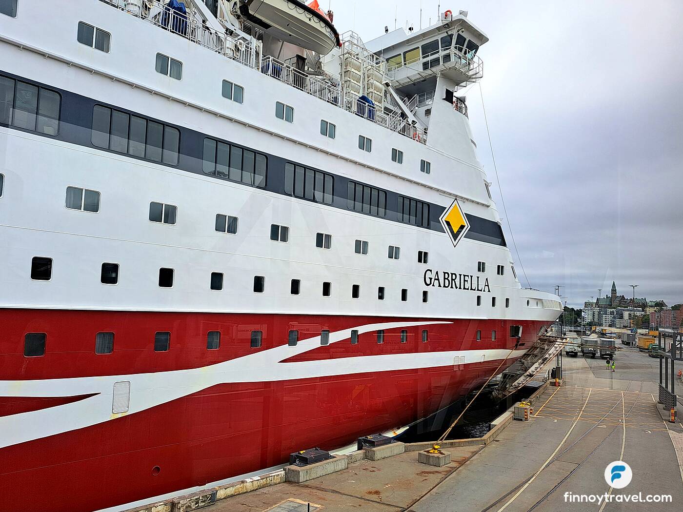 Gabriella 号在斯德哥尔摩