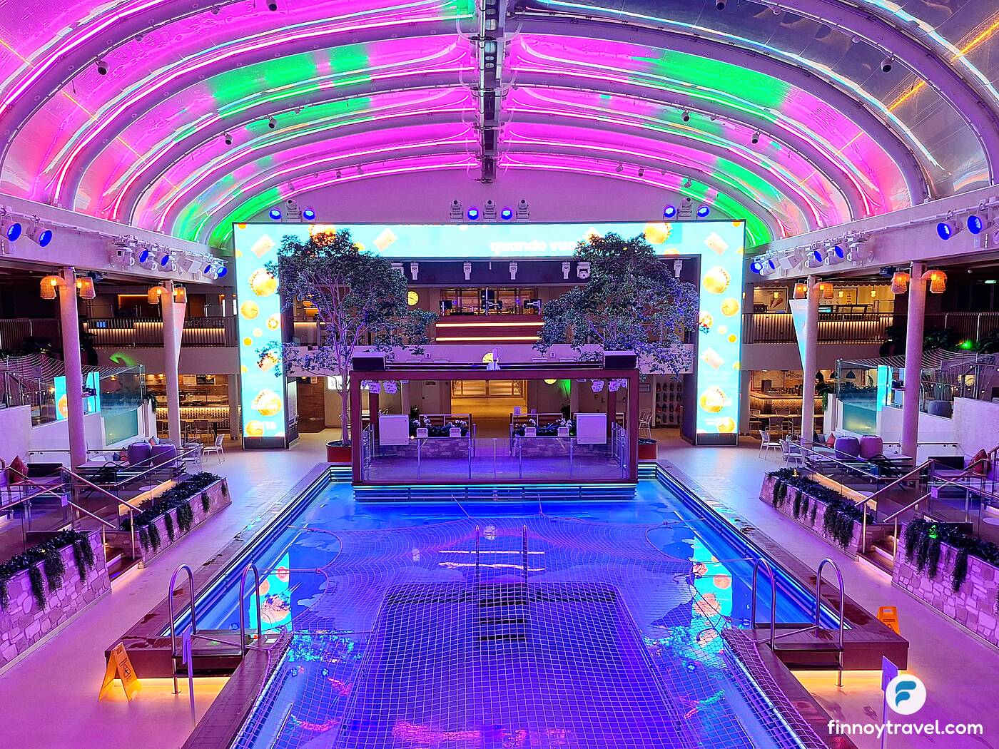 夜晚的 La Spiaggia