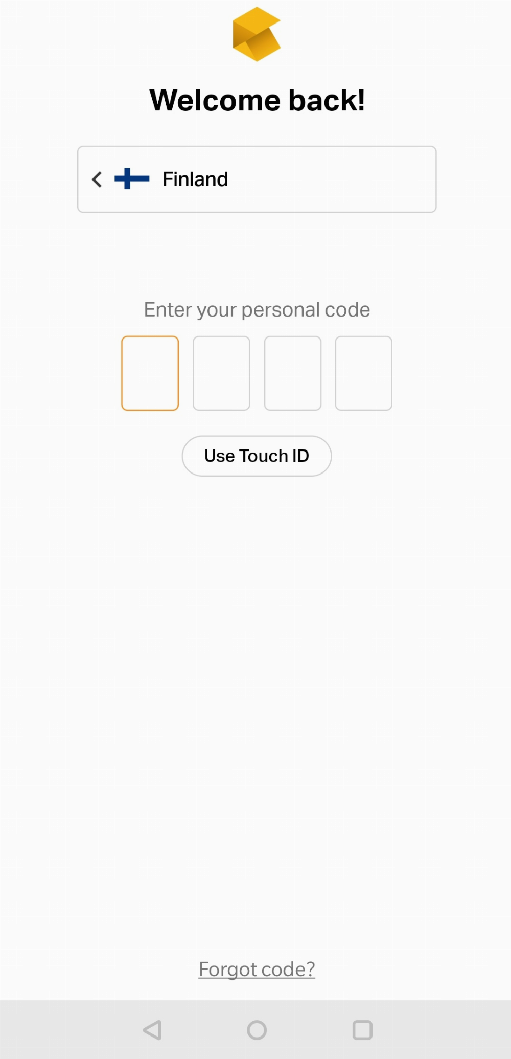 登录 Morrow Bank 手机 App
