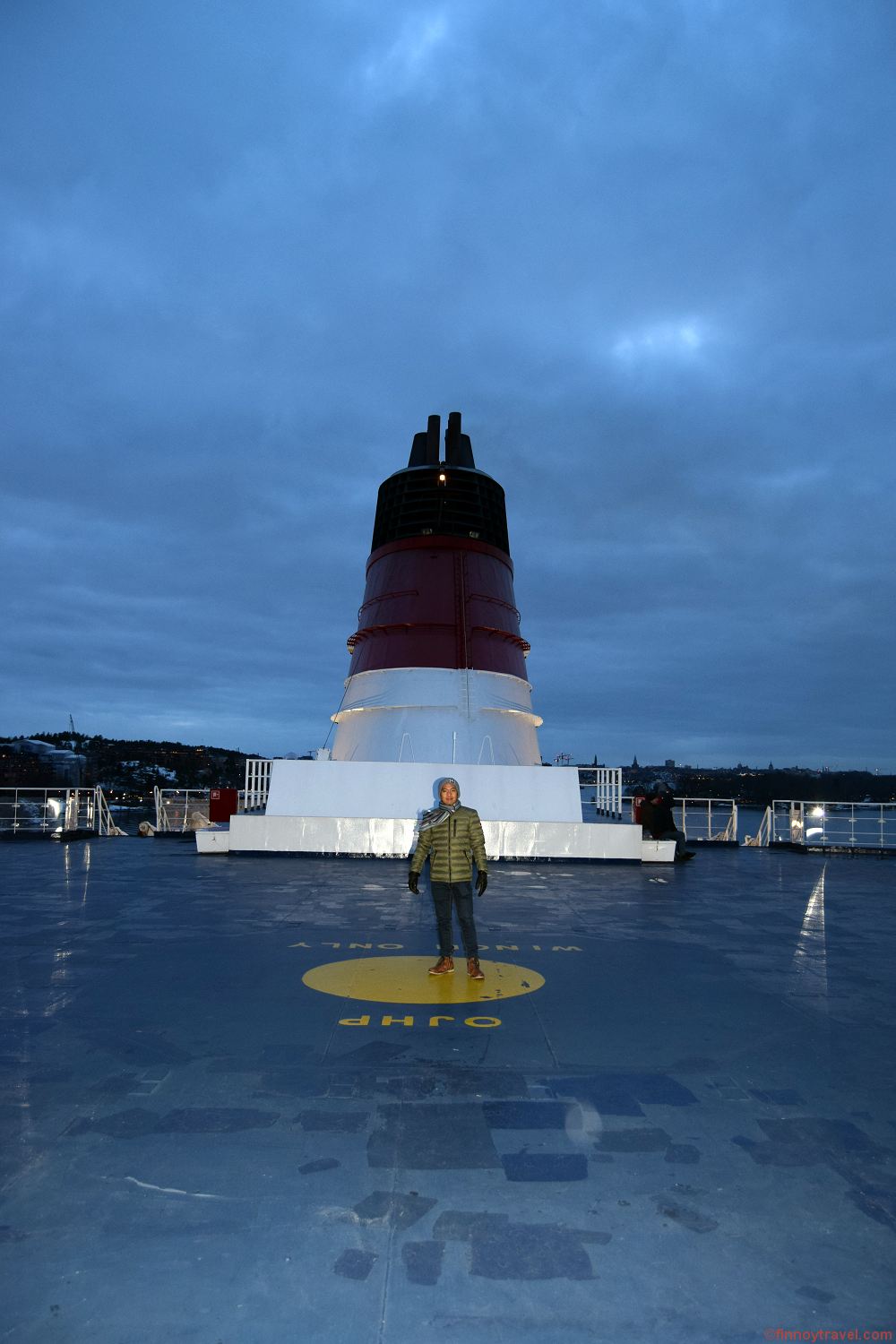 M/S Gabriella 的直升机停机坪