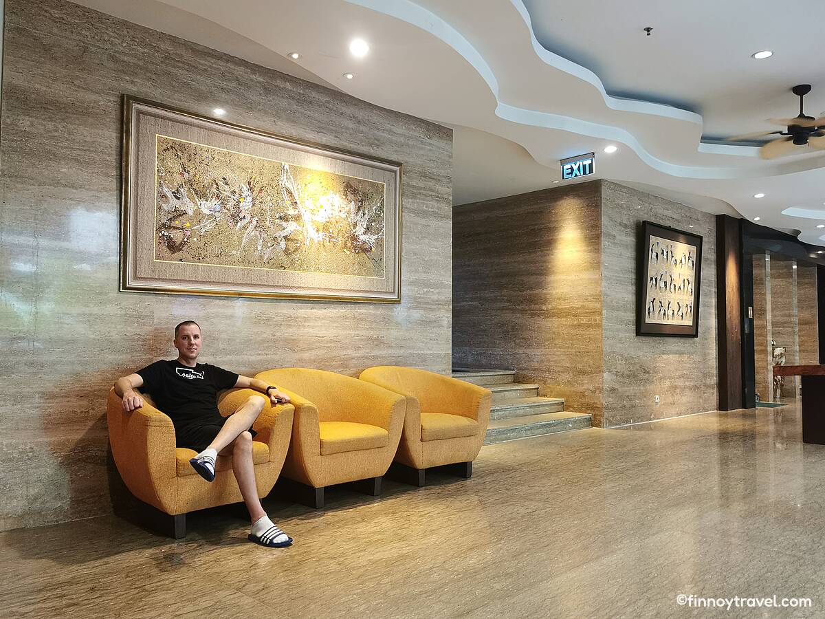 库塔瑞士贝尔雨林酒店的大堂