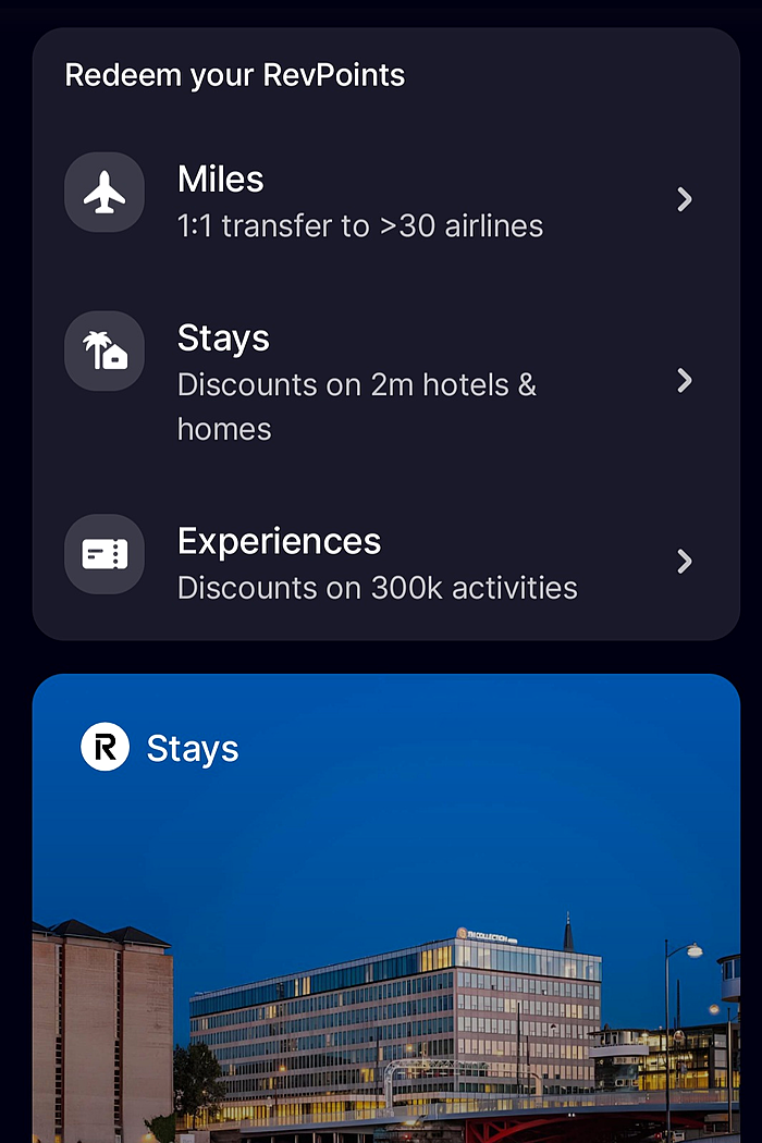 App 内的 RevPoints