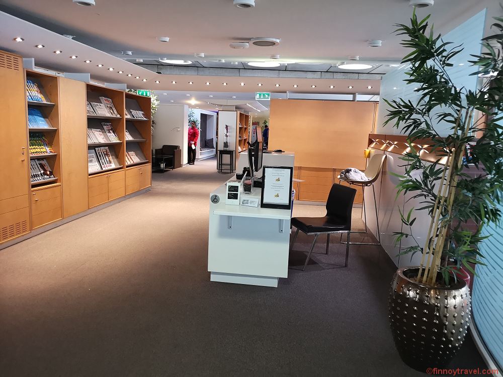 Sheltair 休息室前台