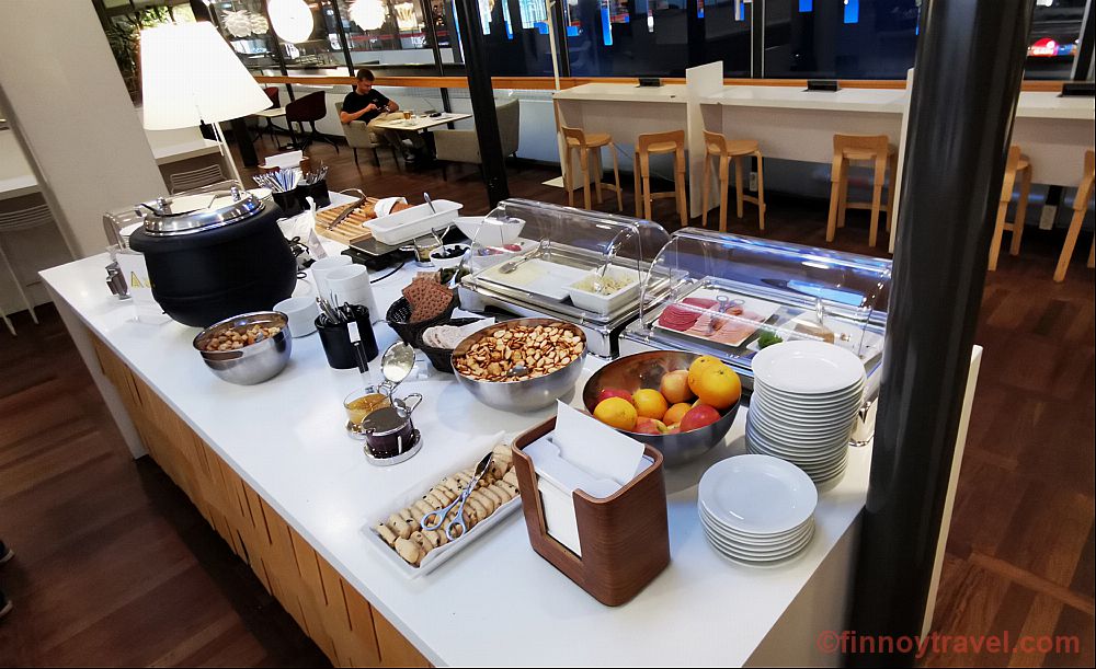 哥本哈根机场 Aspire 休息室的餐饮