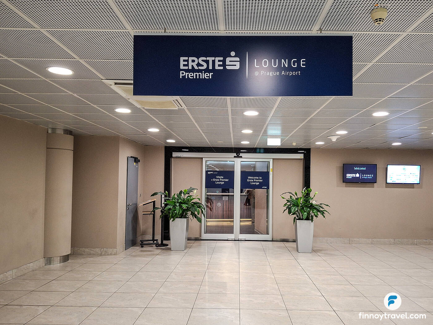 Erste Premier Lounge 的入口