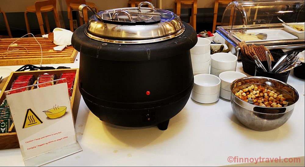 哥本哈根机场 Aspire 休息室的汤品