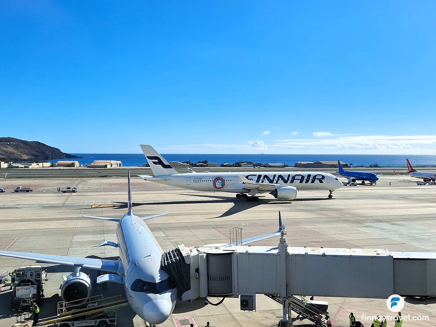 从露台看到的 A350